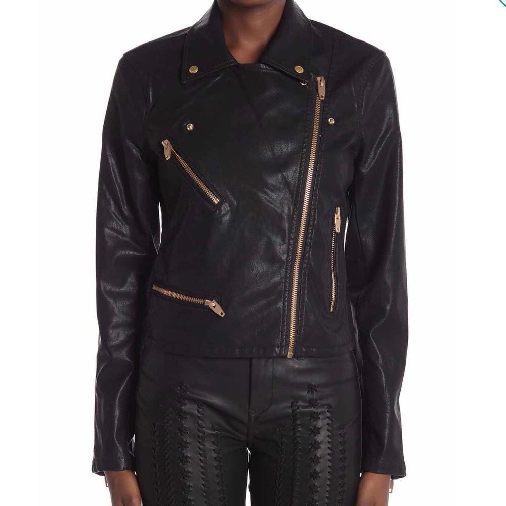 NWOT BlankNYC Faux Leather Jacket - Picture 6 of 9